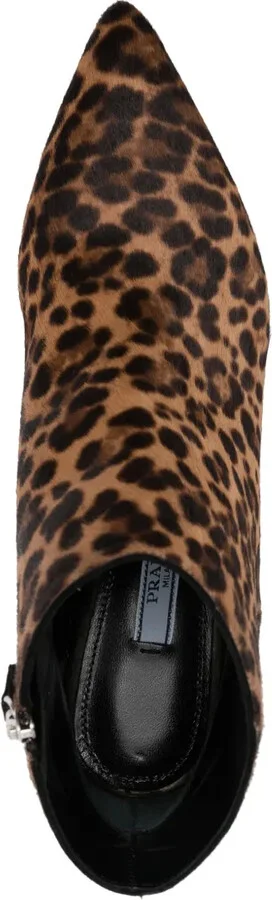60mm Leopard-Print Boots - Image 4