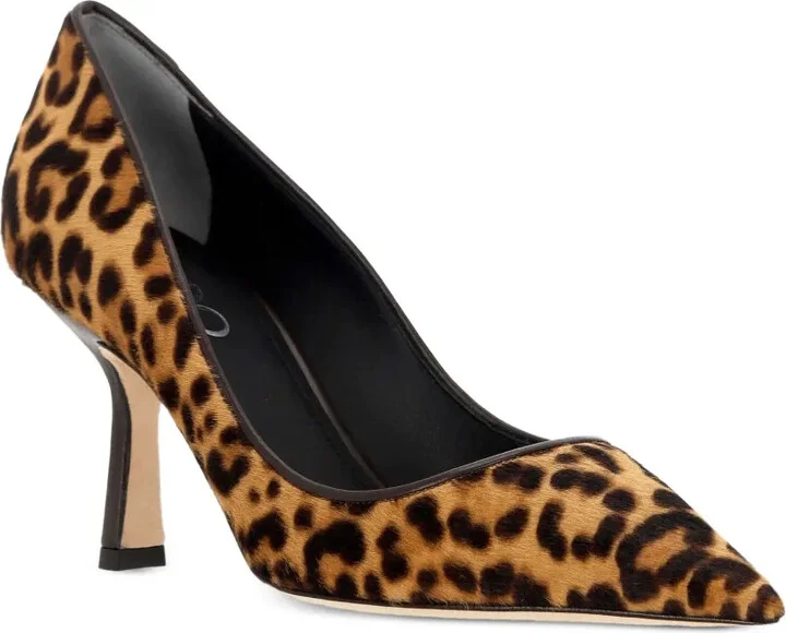 60mm Leopard-Print Leather Pumps - Image 2