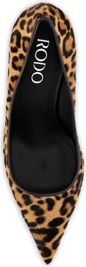 60mm Leopard-Print Leather Pumps - Image 4