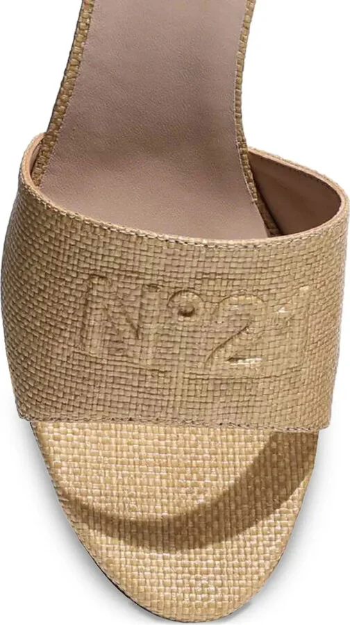 60mm Logo-Embossed Interwoven Sandals - Image 3