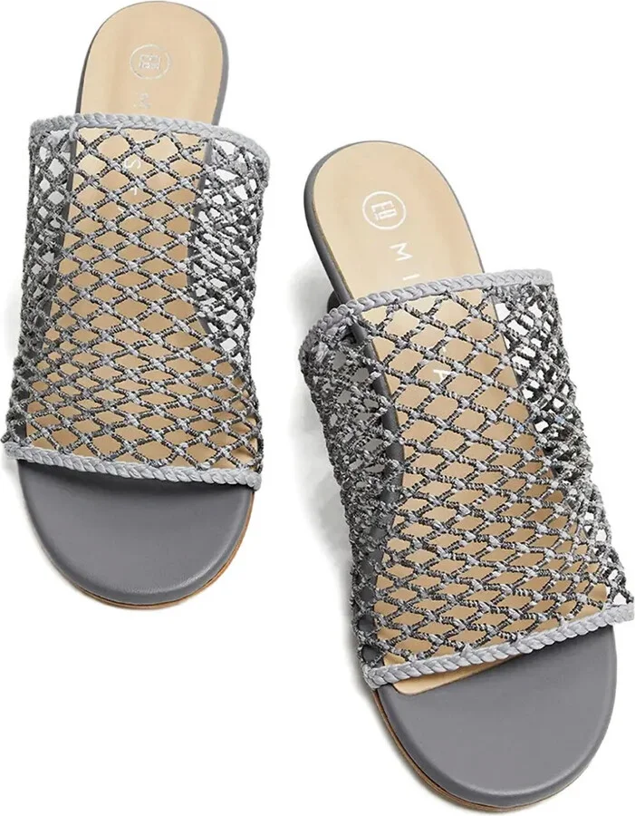 60mm Marilia net-insert sandals - Image 4