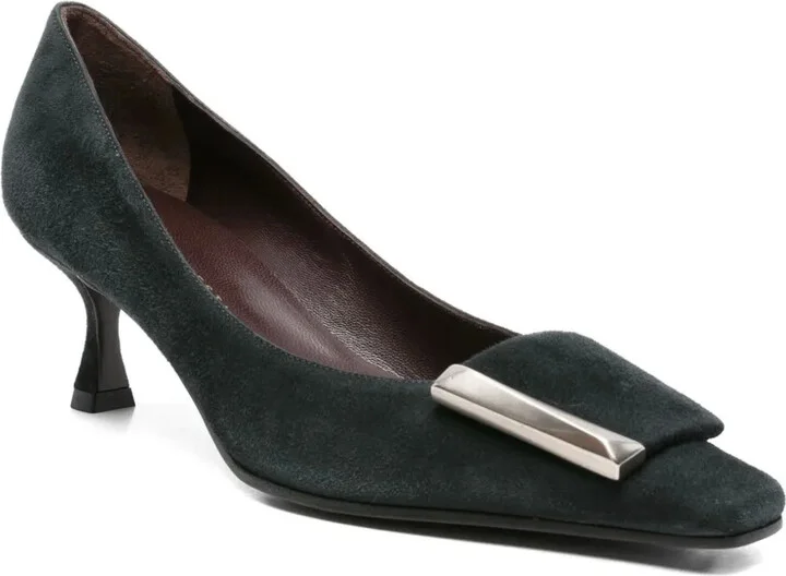60mm Mila square-toe pumps - Image 2