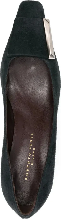 60mm Mila square-toe pumps - Image 4