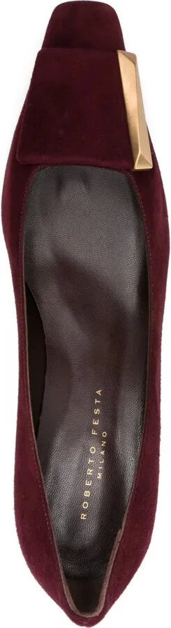 60mm Mila suede pumps - Image 4