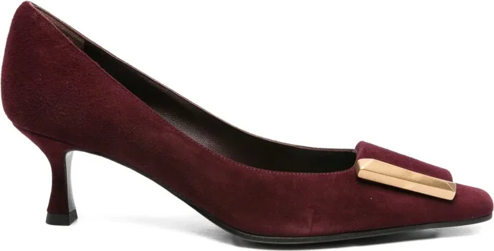60mm Mila suede pumps