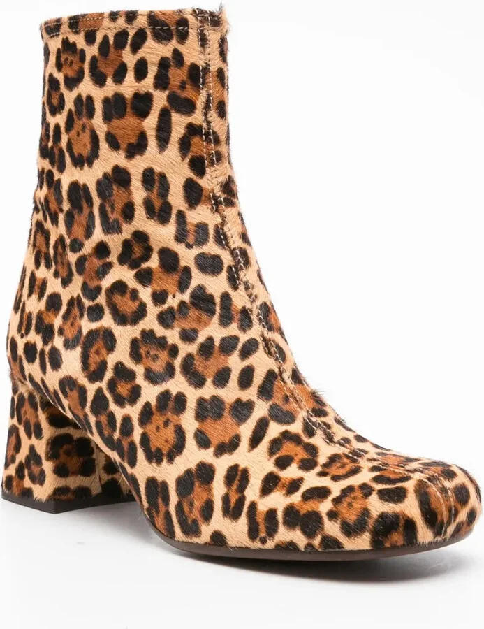 60mm Muki leopard-print block-heel ankle boots - Image 2