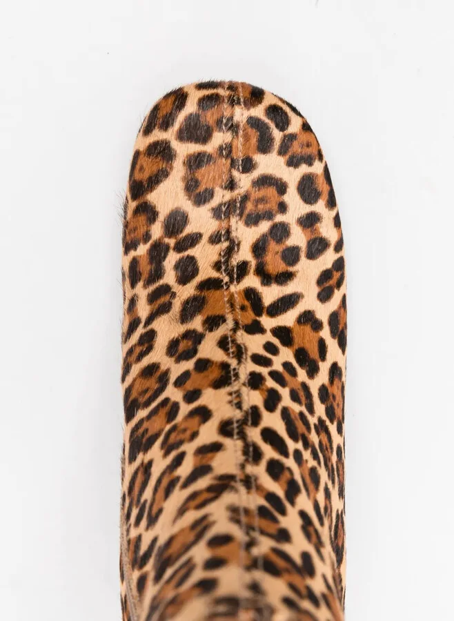 60mm Muki leopard-print block-heel ankle boots - Image 4