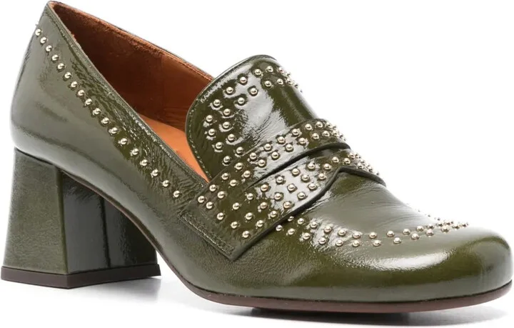 60mm Muleah studded block-heel pumps - Image 2