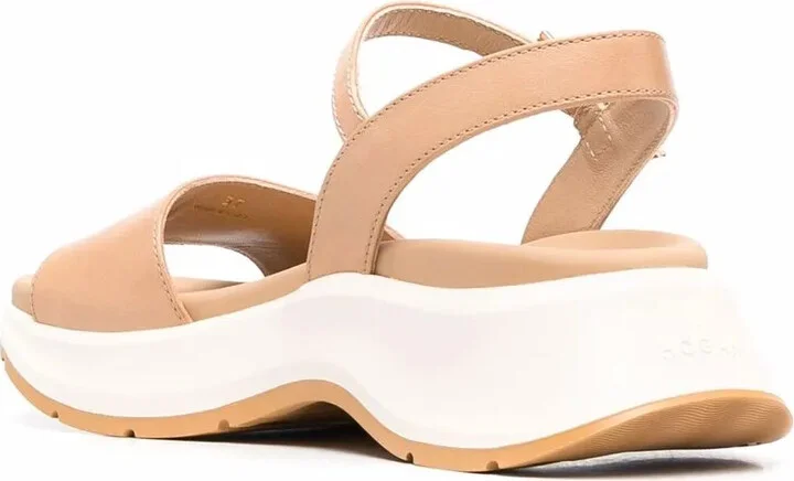 60mm Open-Toe Leather Sandals - Image 3