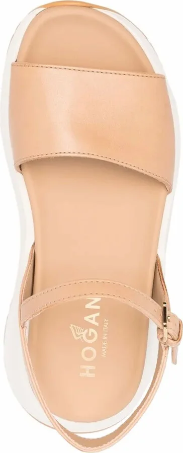 60mm Open-Toe Leather Sandals - Image 4