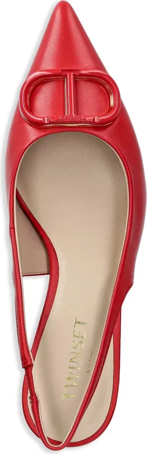 60mm Oval T slingback pumps - Image 4