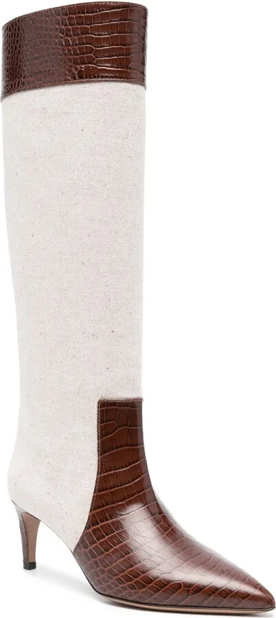 60mm Panelled Boots - Image 2
