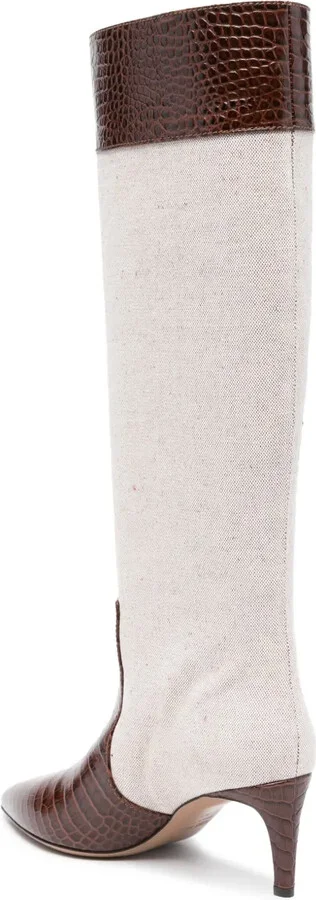60mm Panelled Boots - Image 3