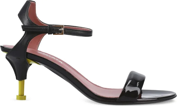 60mm Patent leather sandals