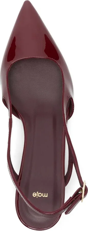 60mm Patent-Leather Slingback Pumps - Image 4