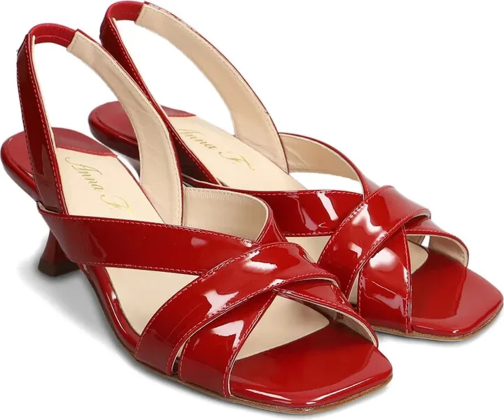 60mm Patent Sandals - Image 2