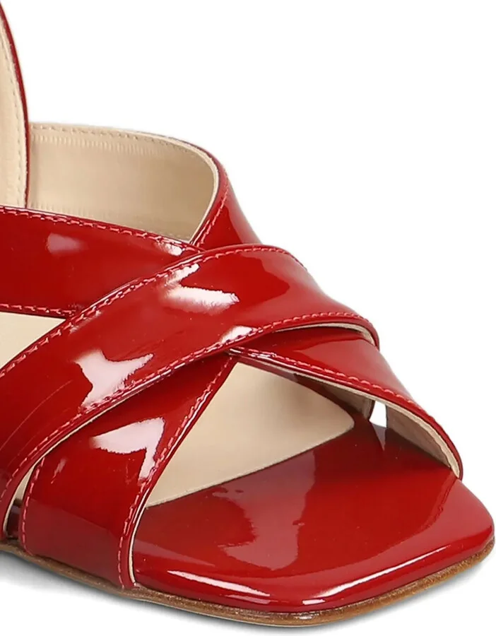 60mm Patent Sandals - Image 4