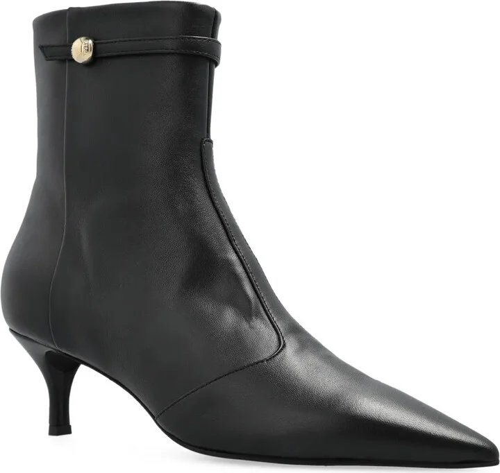 60mm Pointed-Toe Ankle Boots