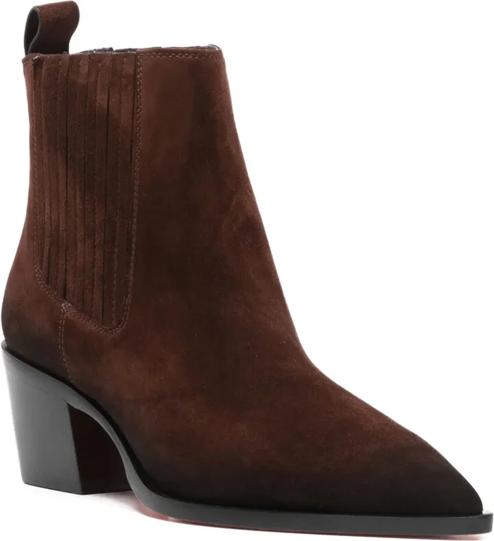 60mm Pointed-Toe Block-Heel Boots - Image 2
