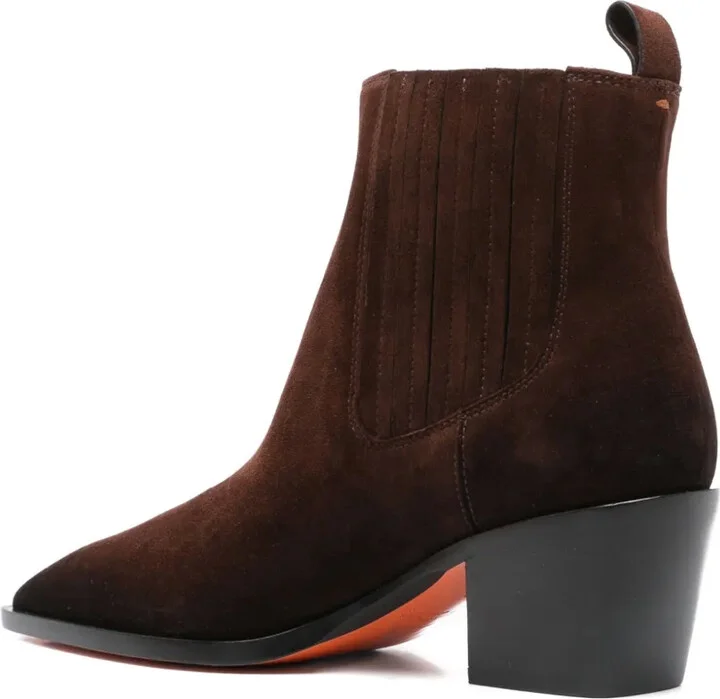 60mm Pointed-Toe Block-Heel Boots - Image 3