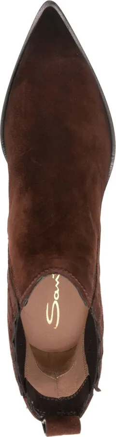 60mm Pointed-Toe Block-Heel Boots - Image 4