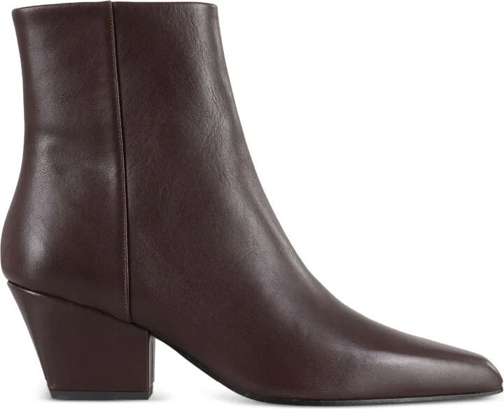 60mm Pointed-Toe Block-Heel Boots