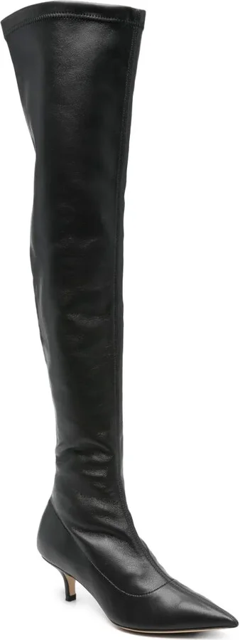 60mm Pointed-Toe Knee-High Boots - Image 2