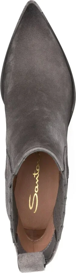60mm pointed-toe suede Chelsea boots - Image 4