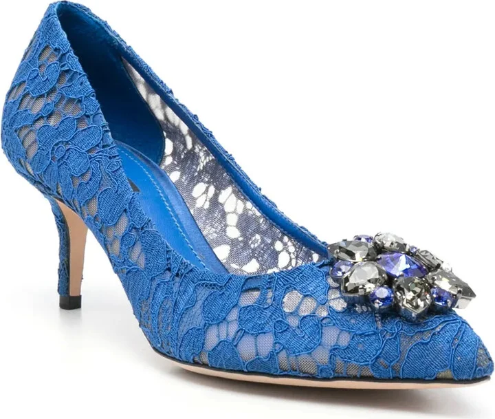 60mm Rainbow Lace pumps - Image 2