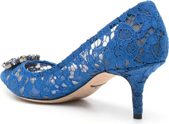 60mm Rainbow Lace pumps - Image 3