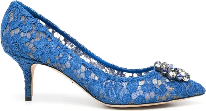 60mm Rainbow Lace pumps
