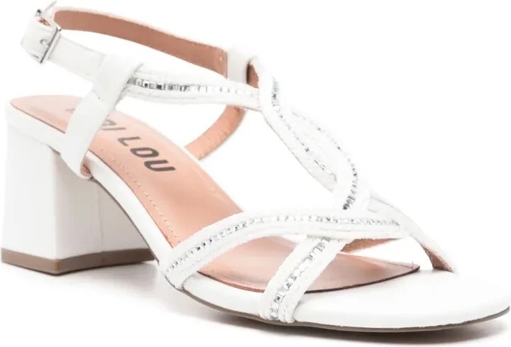 60mm Rhinestone-Embellished Sandals - Image 2