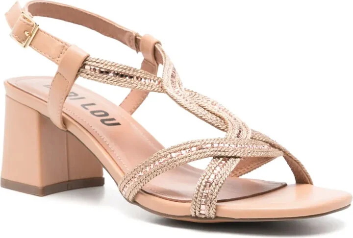 60mm Rhinestone-Embellished Sandals - Image 2