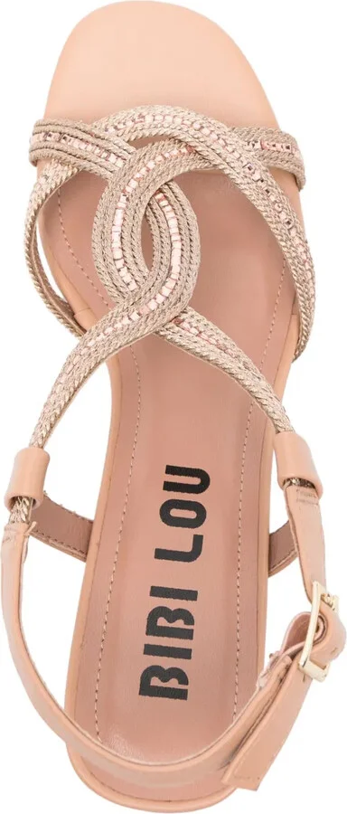 60mm Rhinestone-Embellished Sandals - Image 4