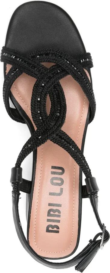 60mm Rhinestone-Embellished Sandals - Image 4