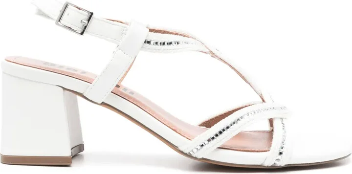 60mm Rhinestone-Embellished Sandals