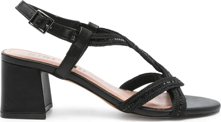 60mm Rhinestone-Embellished Sandals