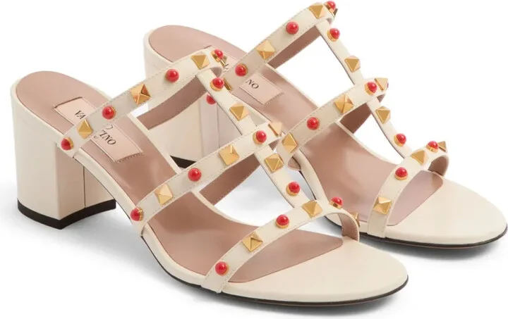 60mm Rockstud embellished sandals - Image 2