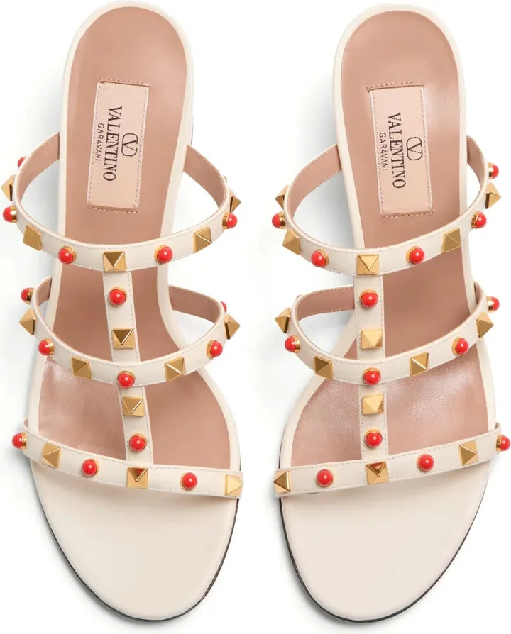 60mm Rockstud embellished sandals - Image 4