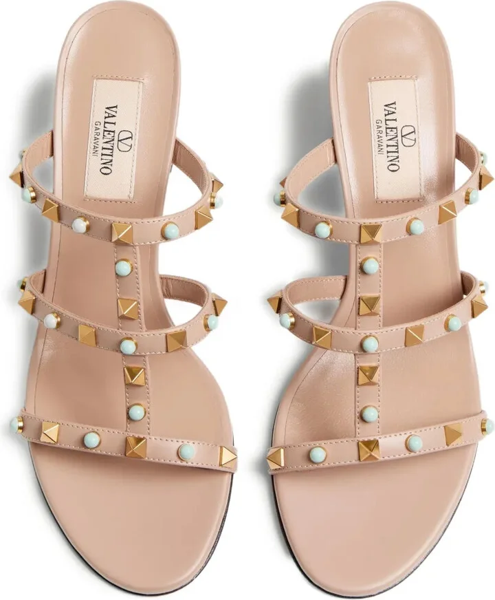 60mm Rockstud embellished sandals - Image 4