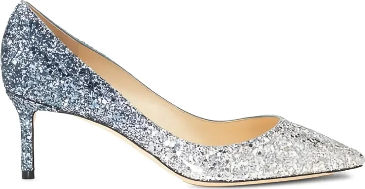 60mm Romy glitter pumps - Image 2