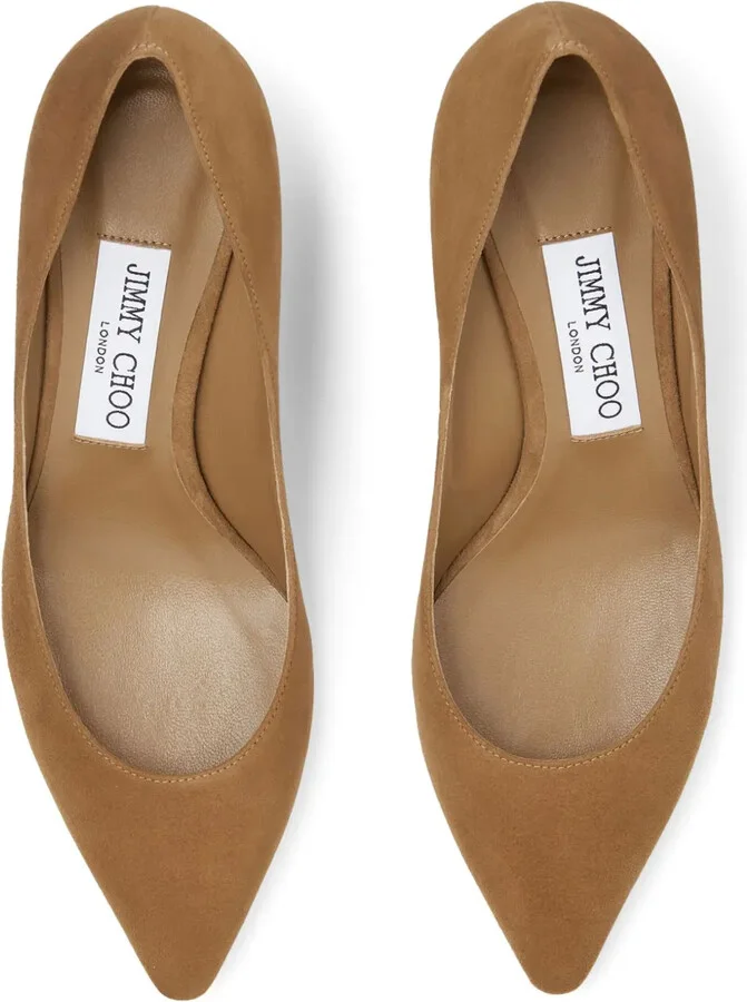 60mm Romy suede pumps - Image 4