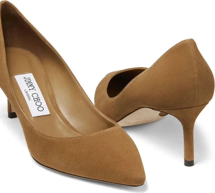 60mm Romy suede pumps - Image 5