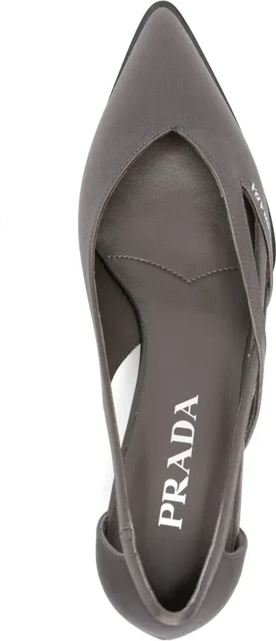 60mm Satin Cut-Out Pumps - Image 4