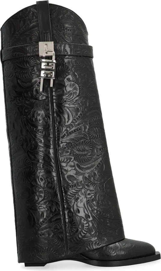 60mm Shark Lock Cowboy boots