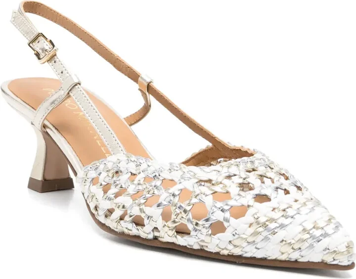 60mm Slingback Heeled Pumps - Image 2