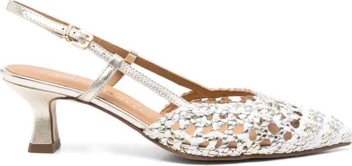 60mm Slingback Heeled Pumps