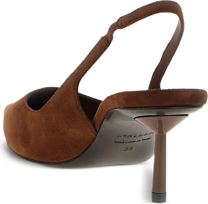60mm Slingback Pointed-Toe Pumps - Image 4