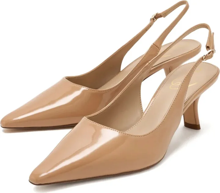 60mm Slingback Pointed-Toe Pumps - Image 2