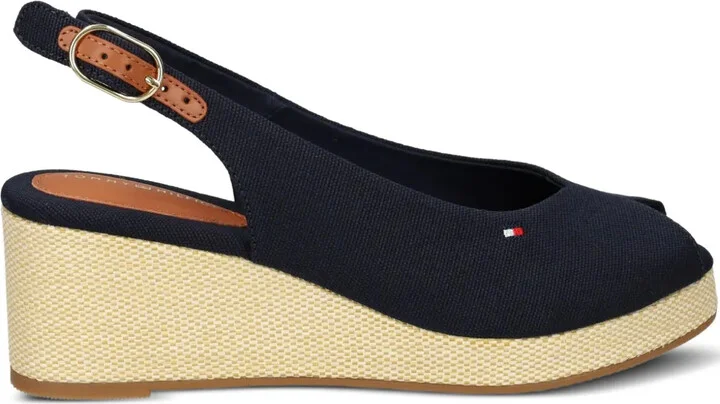 60mm Slingback Wedge Espadrilles